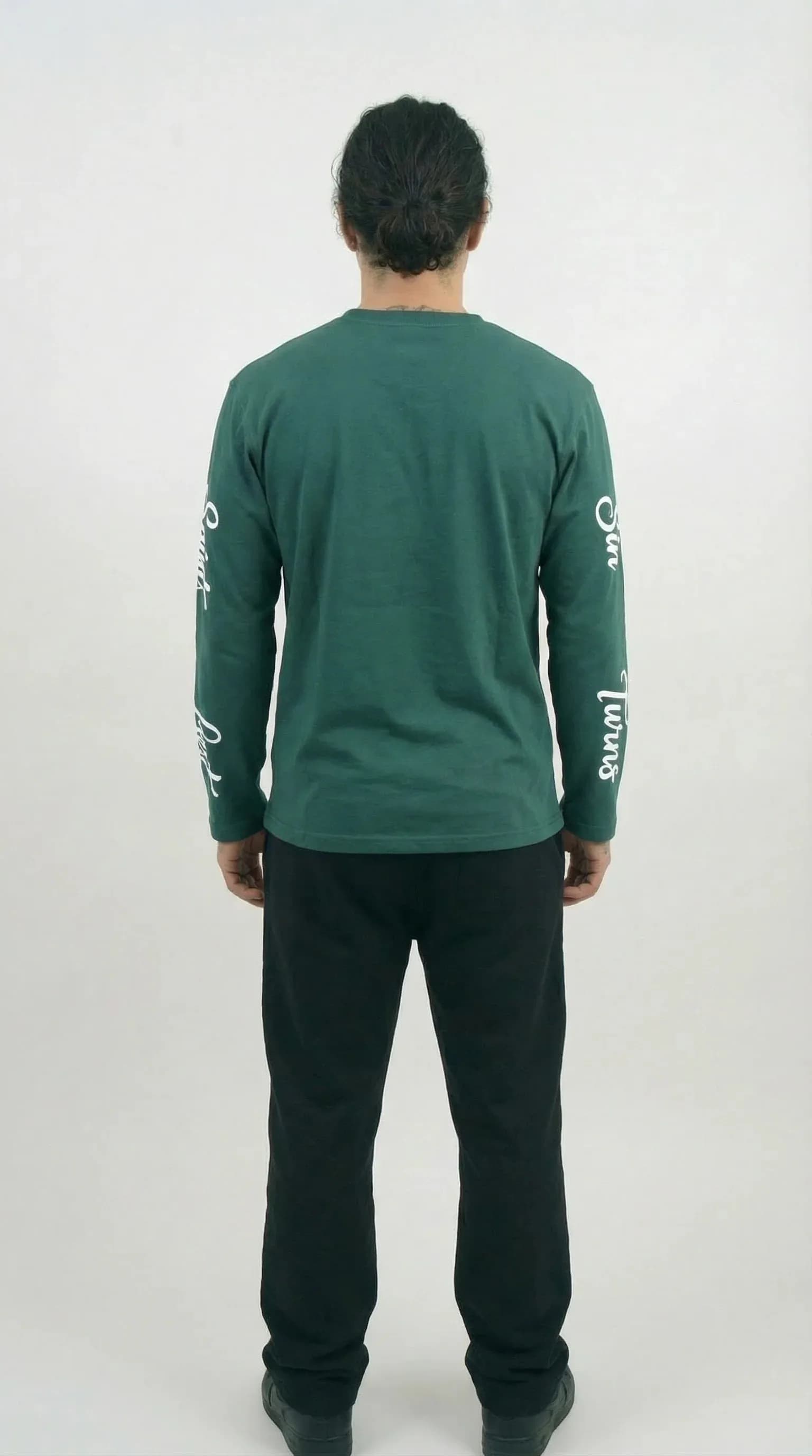 STSL® Heavyweight Longsleeve (350 GSM) – Saints Lost #1 (Green)