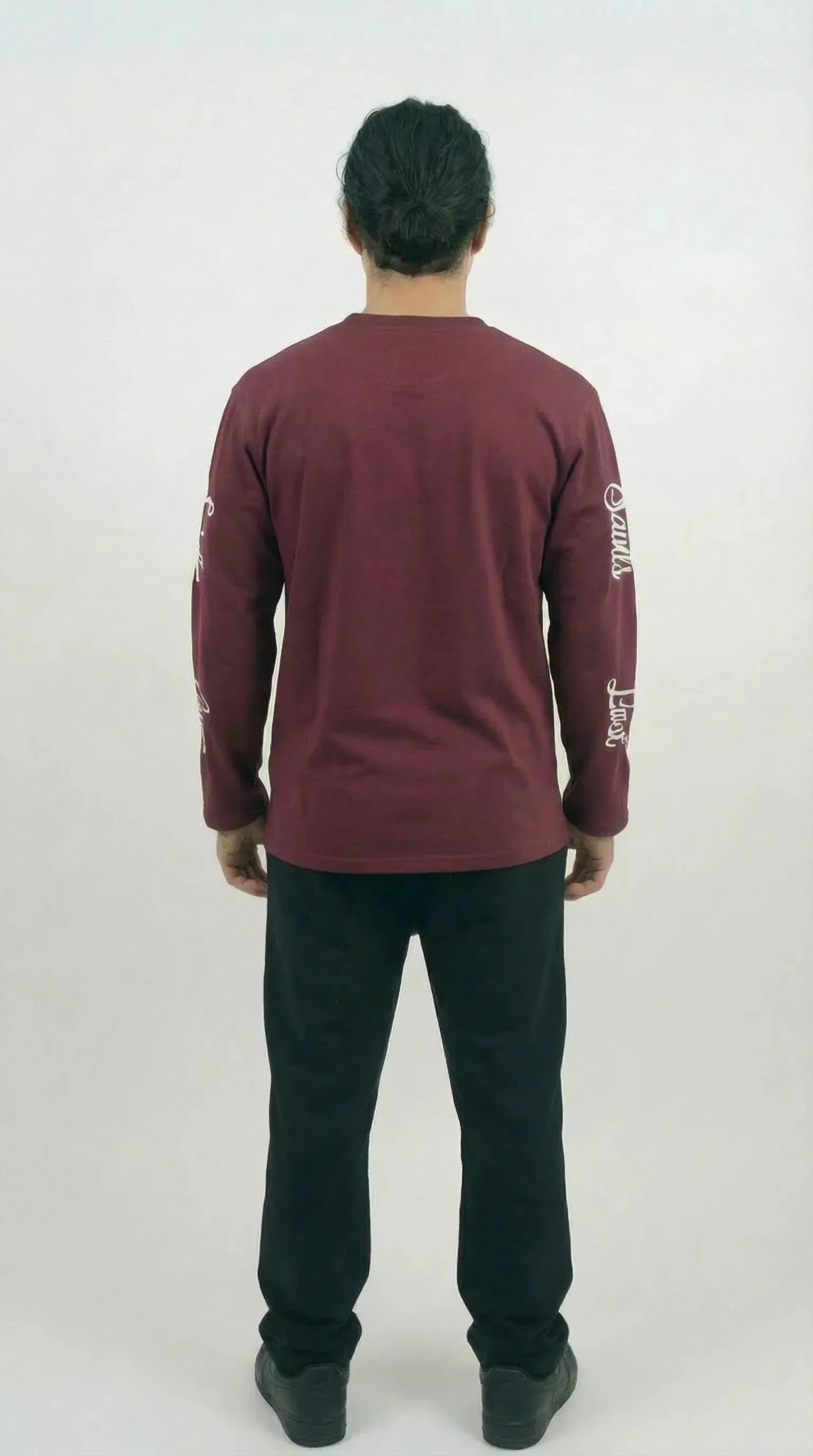 STSL® Longsleeve (350 GSM) – Saints Lost #2 (Burgundy)