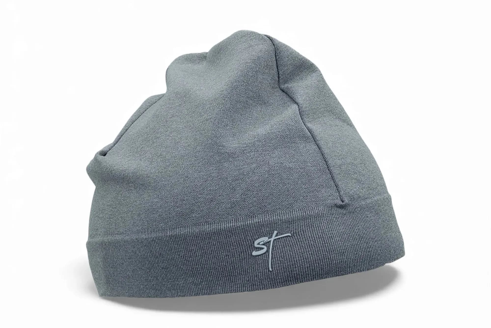 Beanie grey ST logo