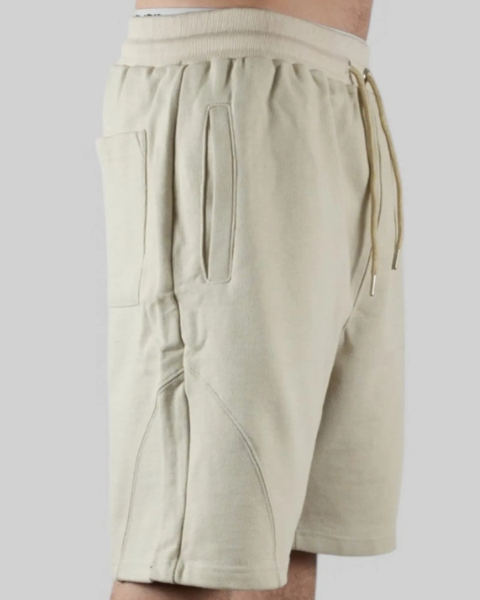 STSL Heavy Washed Shorts – Sand Beige