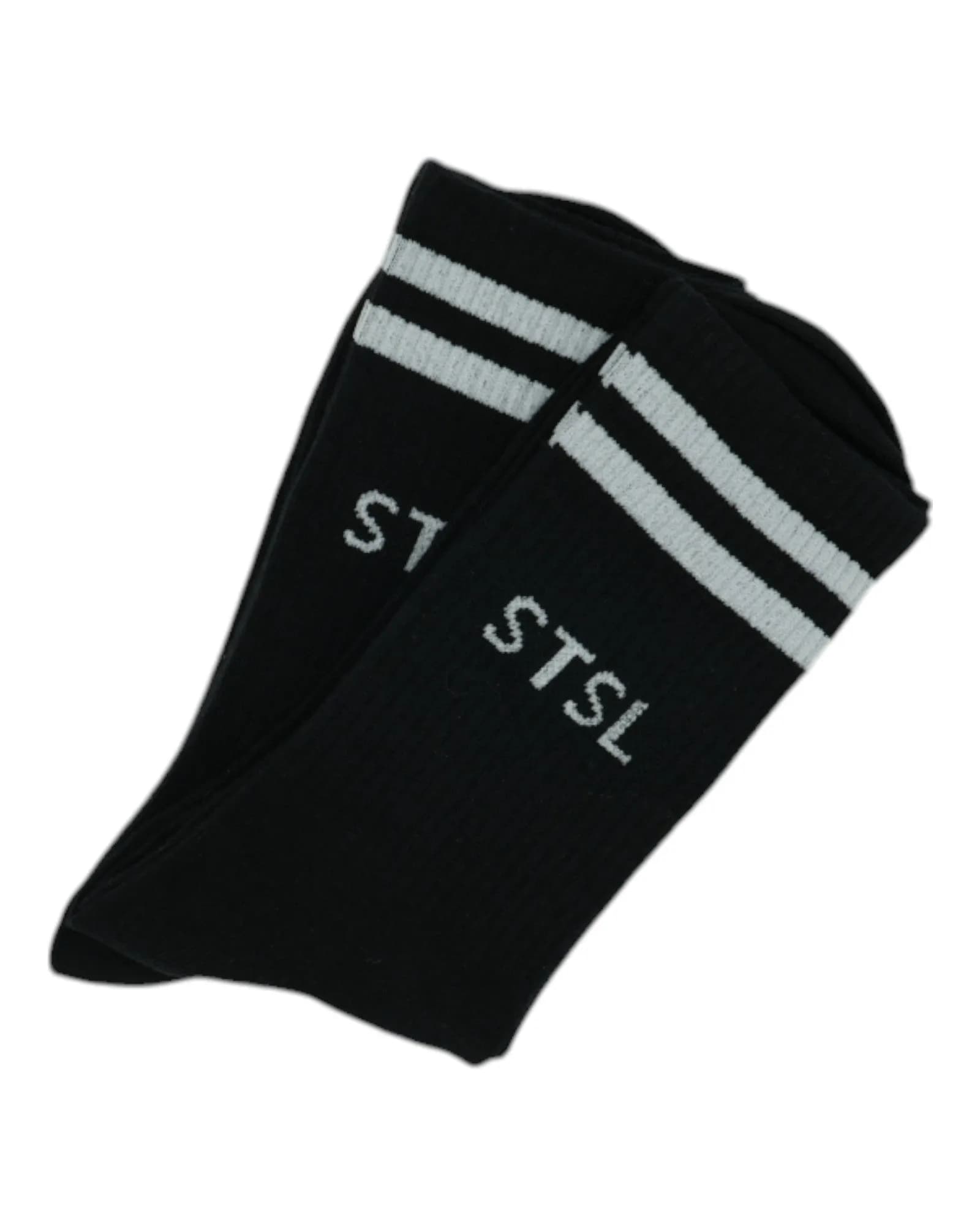 Basic Socks Black (2 PACK)