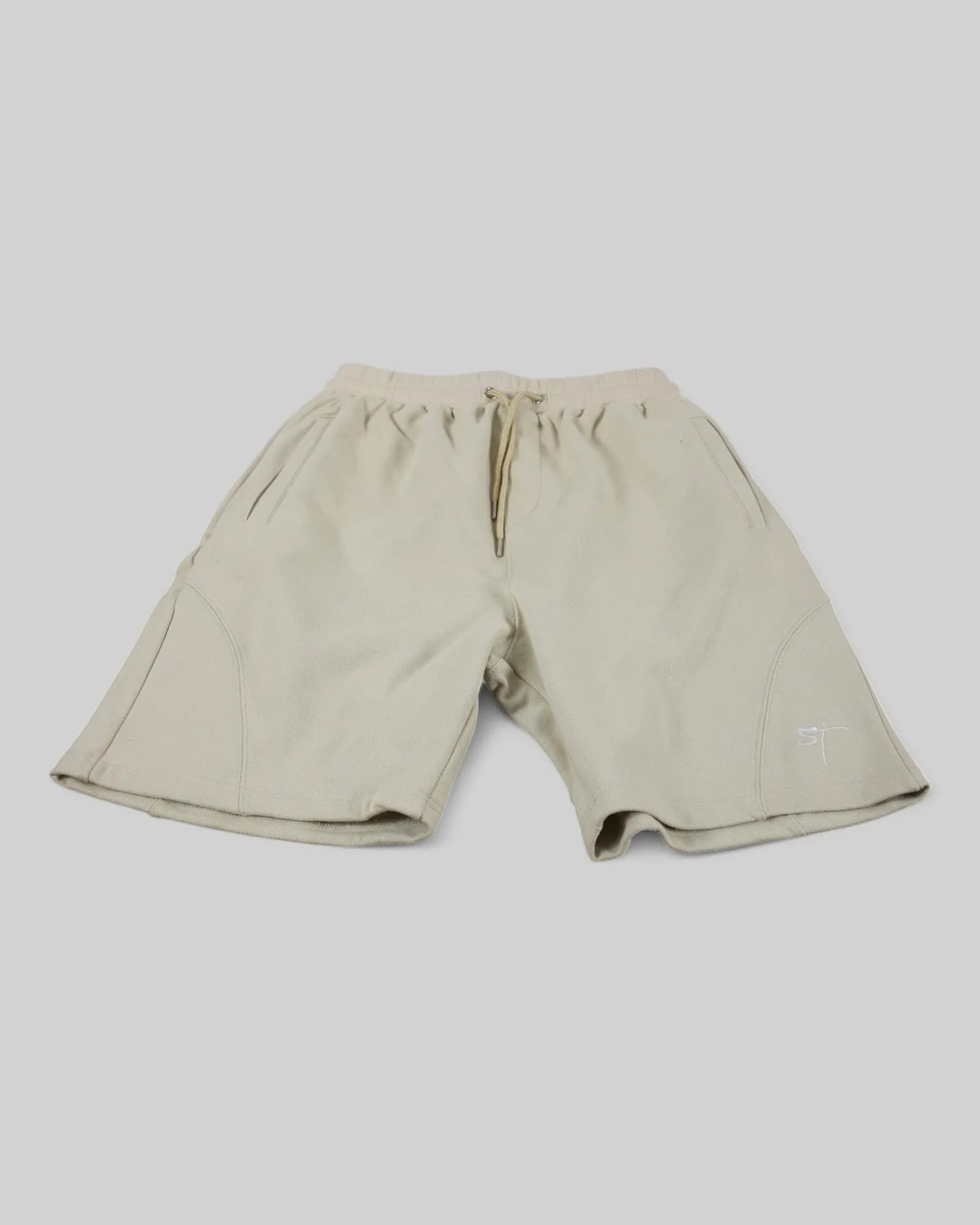 STSL Heavy Washed Shorts – Sand Beige