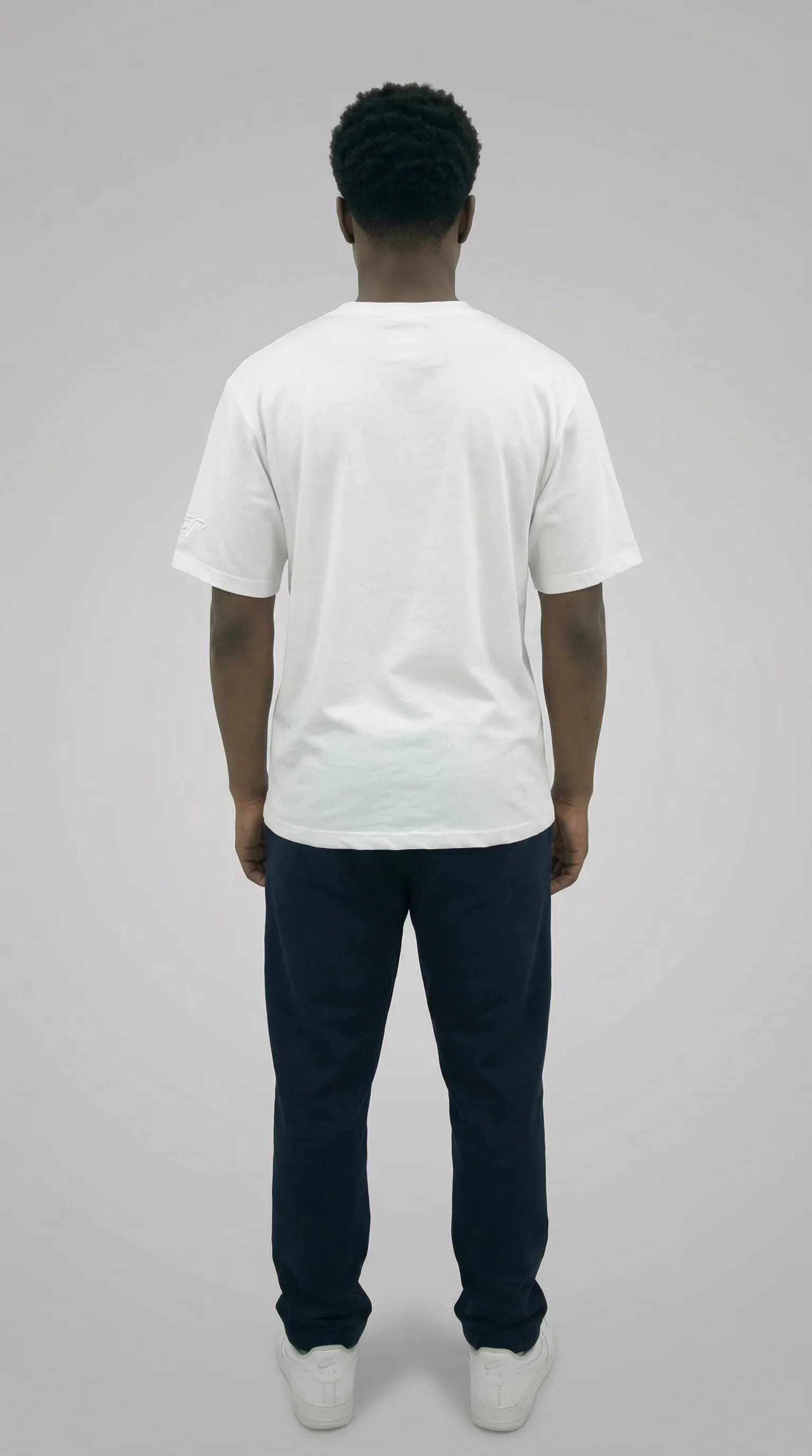 T-Shirt pure white, ST 220 GSM