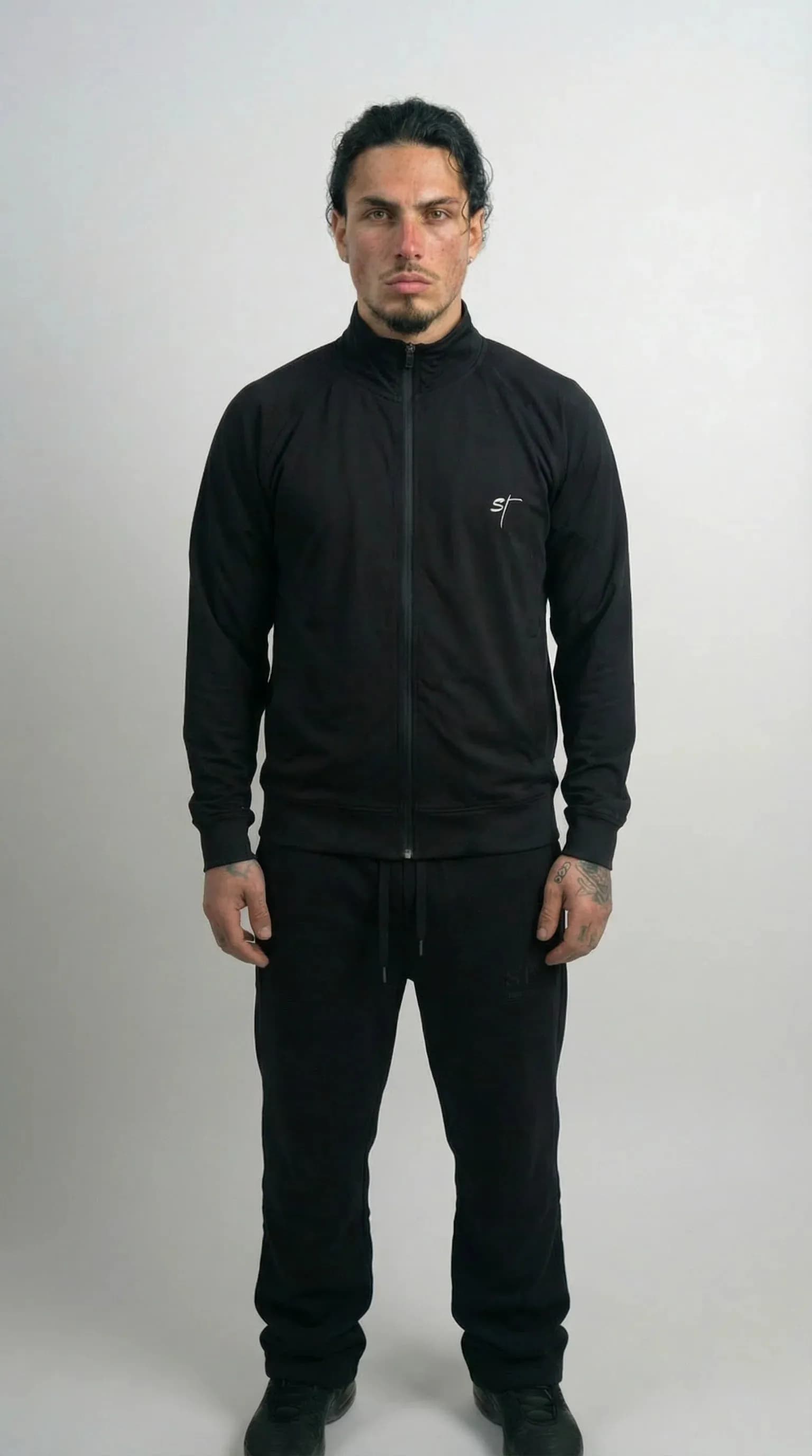 STSL® Track Jacket – Black