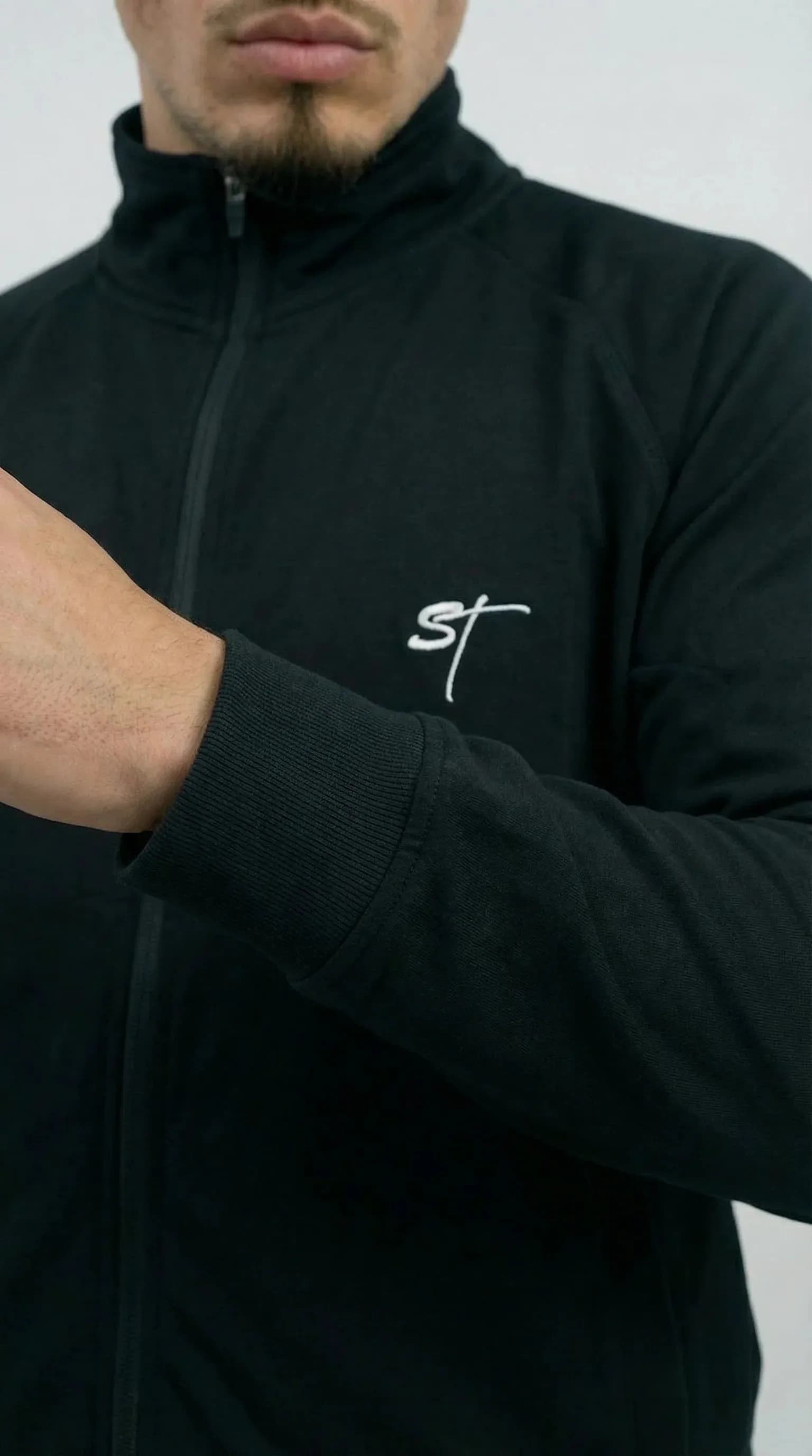 STSL® Track Jacket – Black