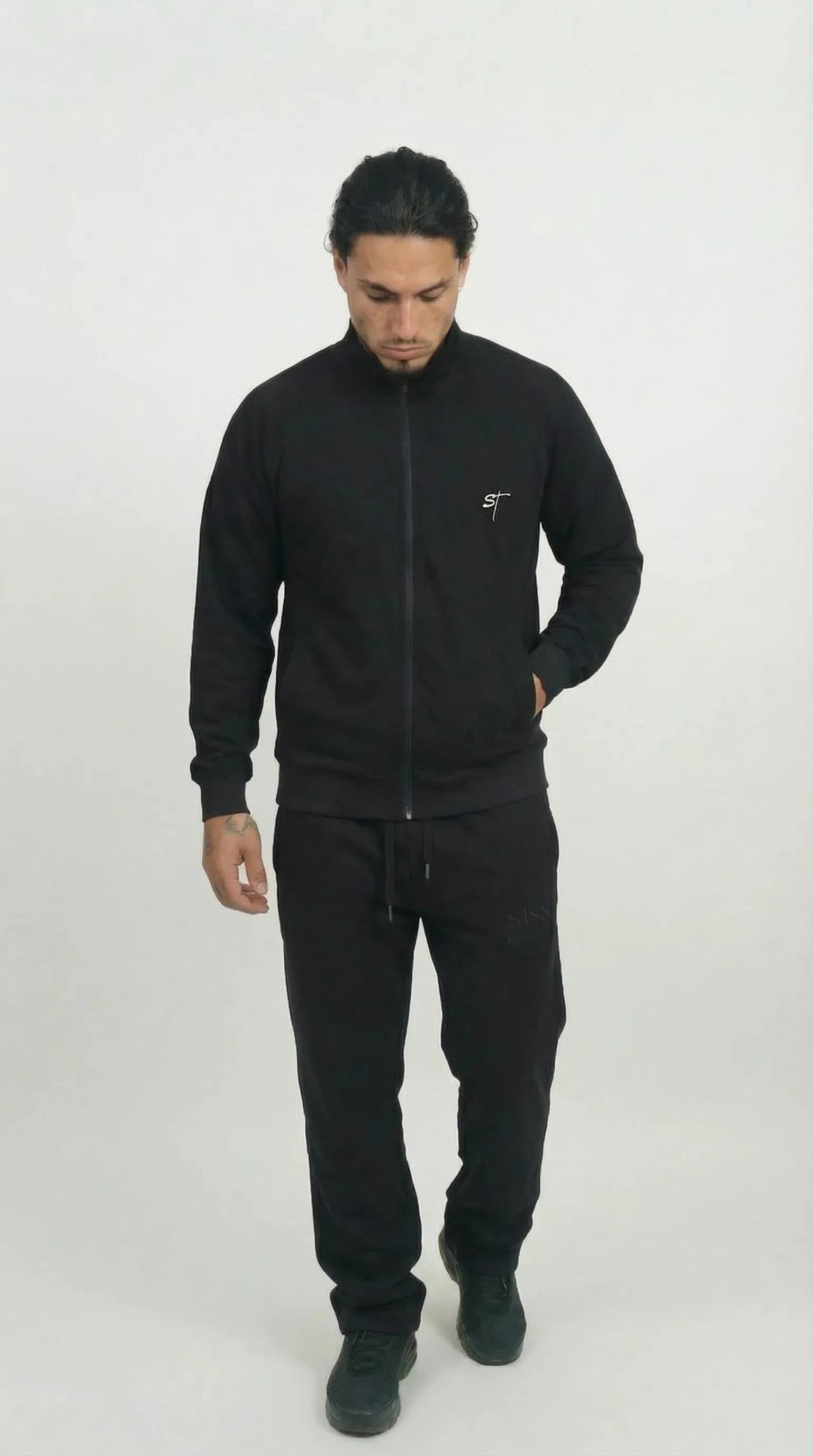 STSL® Track Jacket – Black
