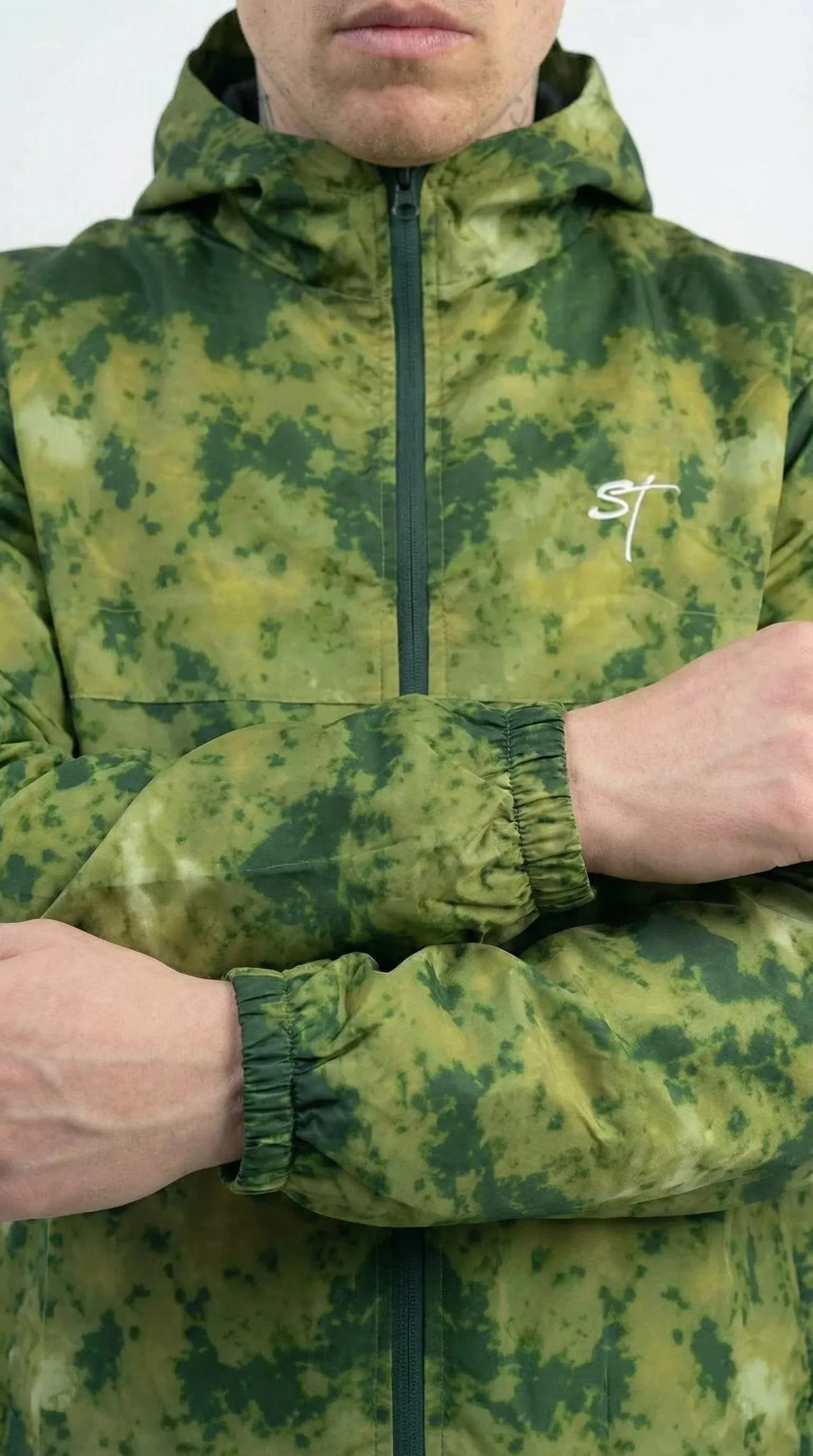 STSL® Windbreaker – Camo Green