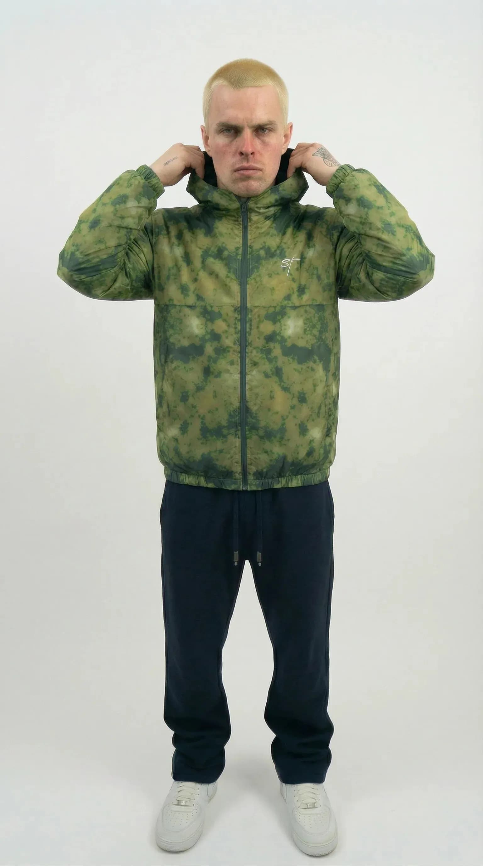 STSL® Windbreaker – Camo Green