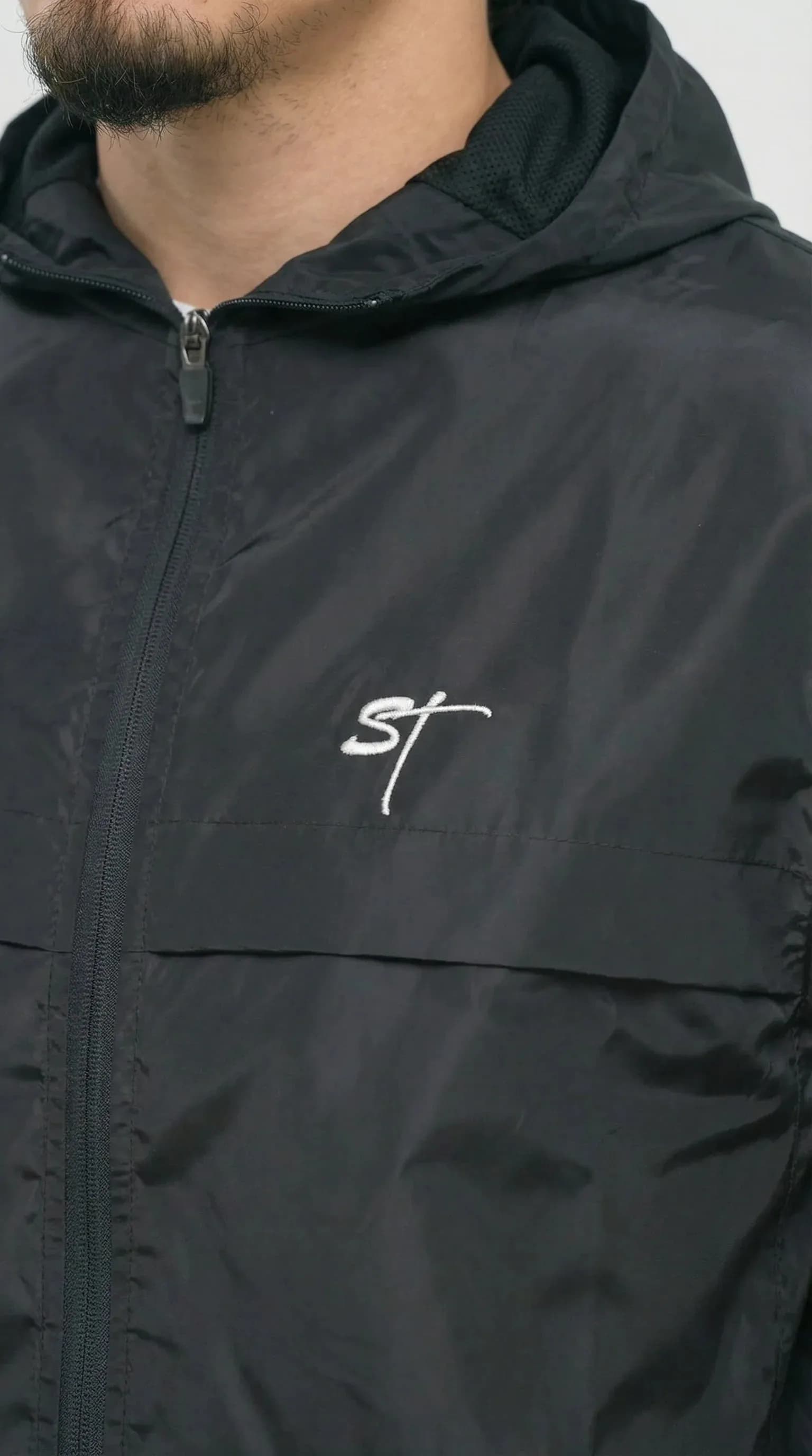 STSL® Windbreaker – Black