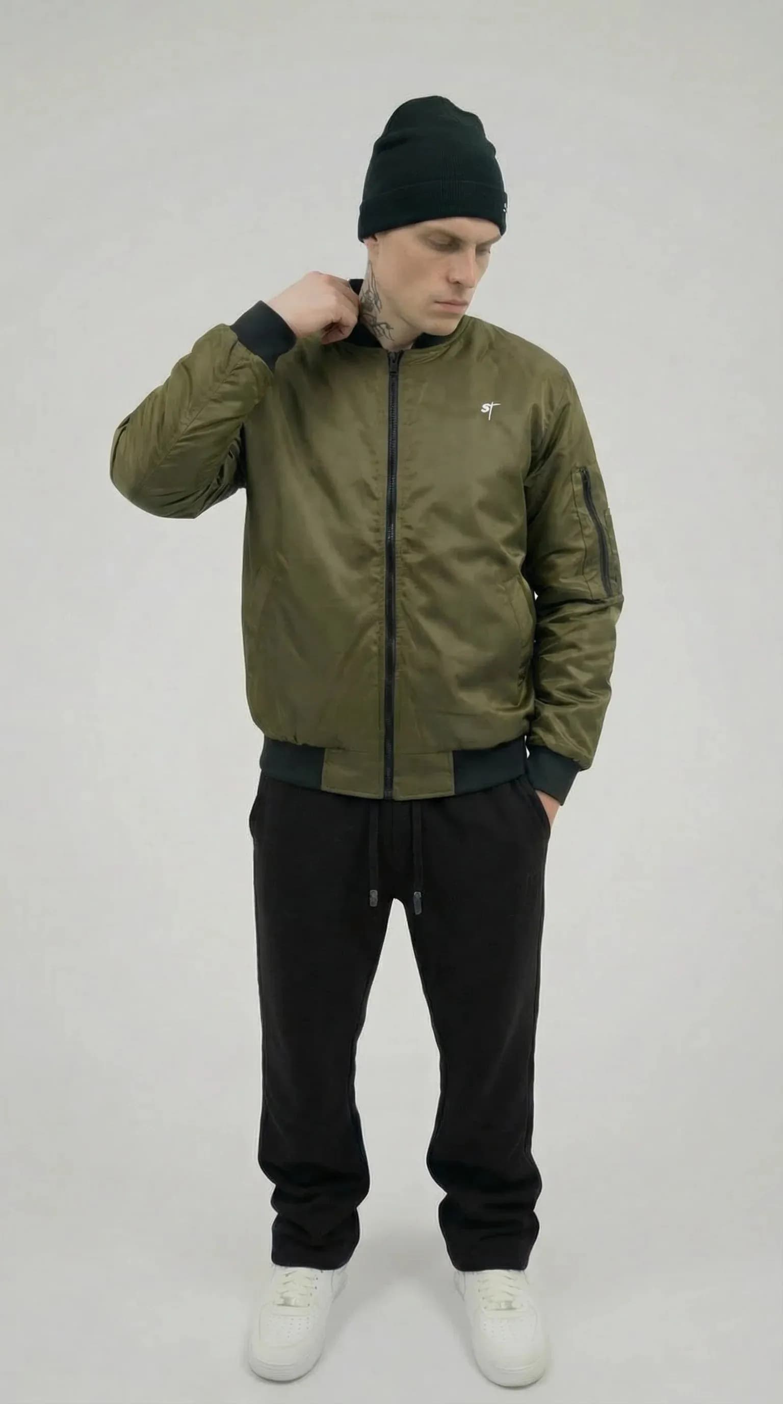 STSL® Bomber Jacket – Olive