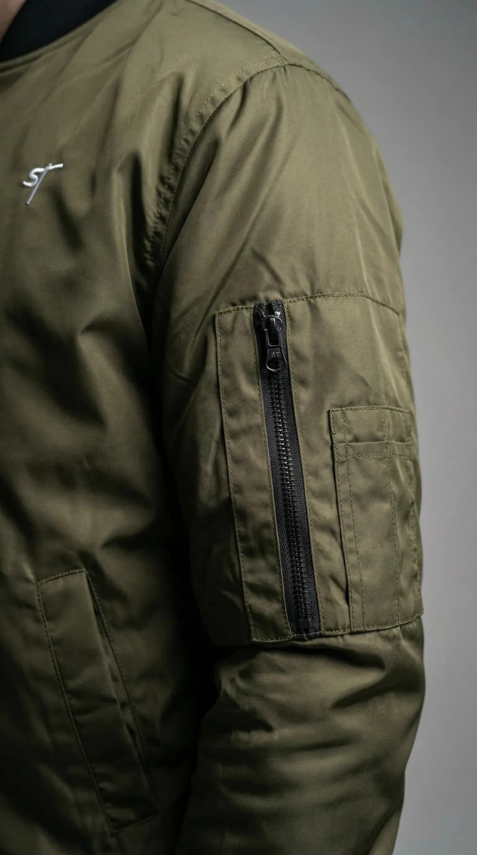 STSL® Bomber Jacket – Olive