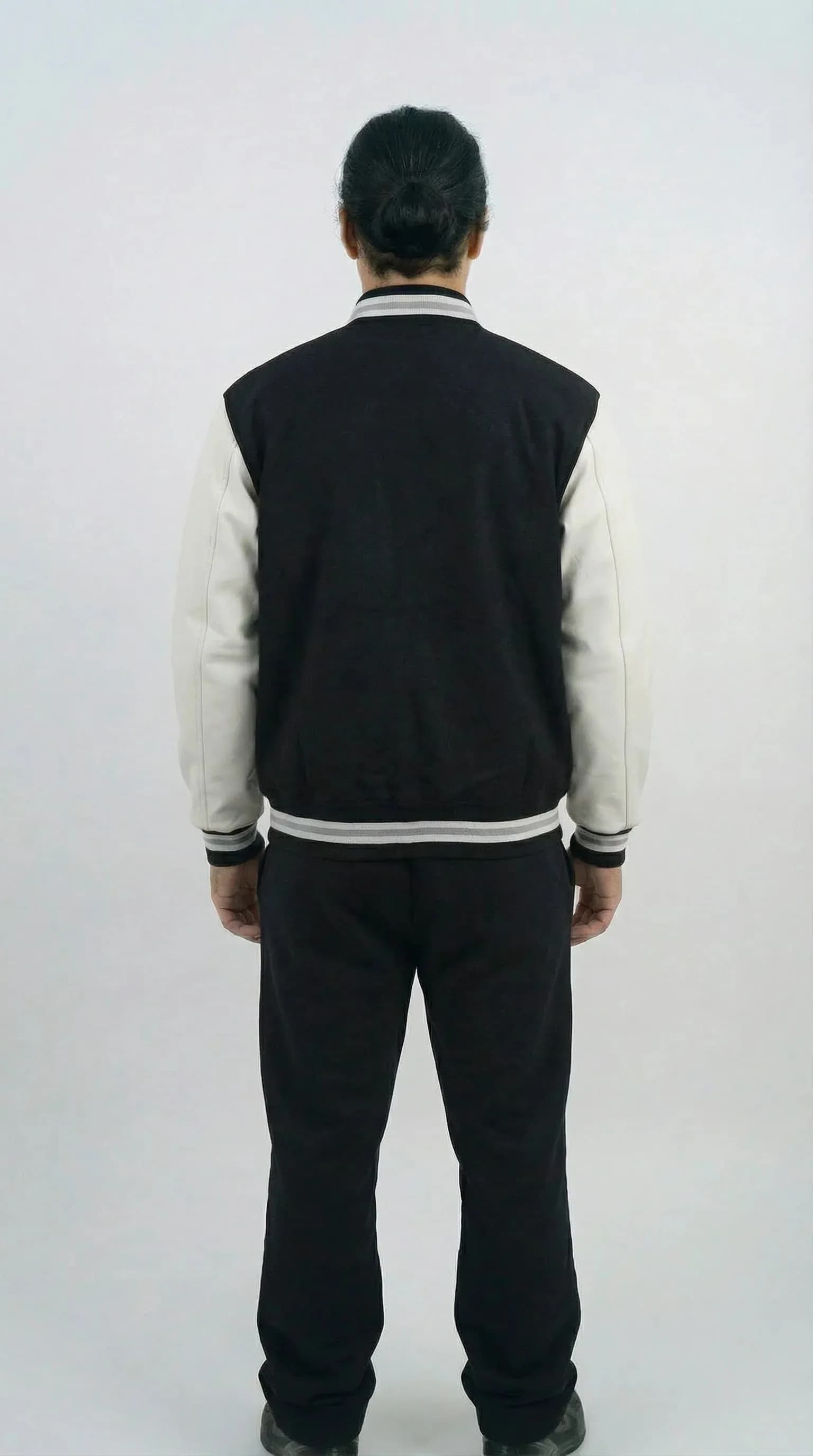 STSL® Varsity Jacket – Black/White