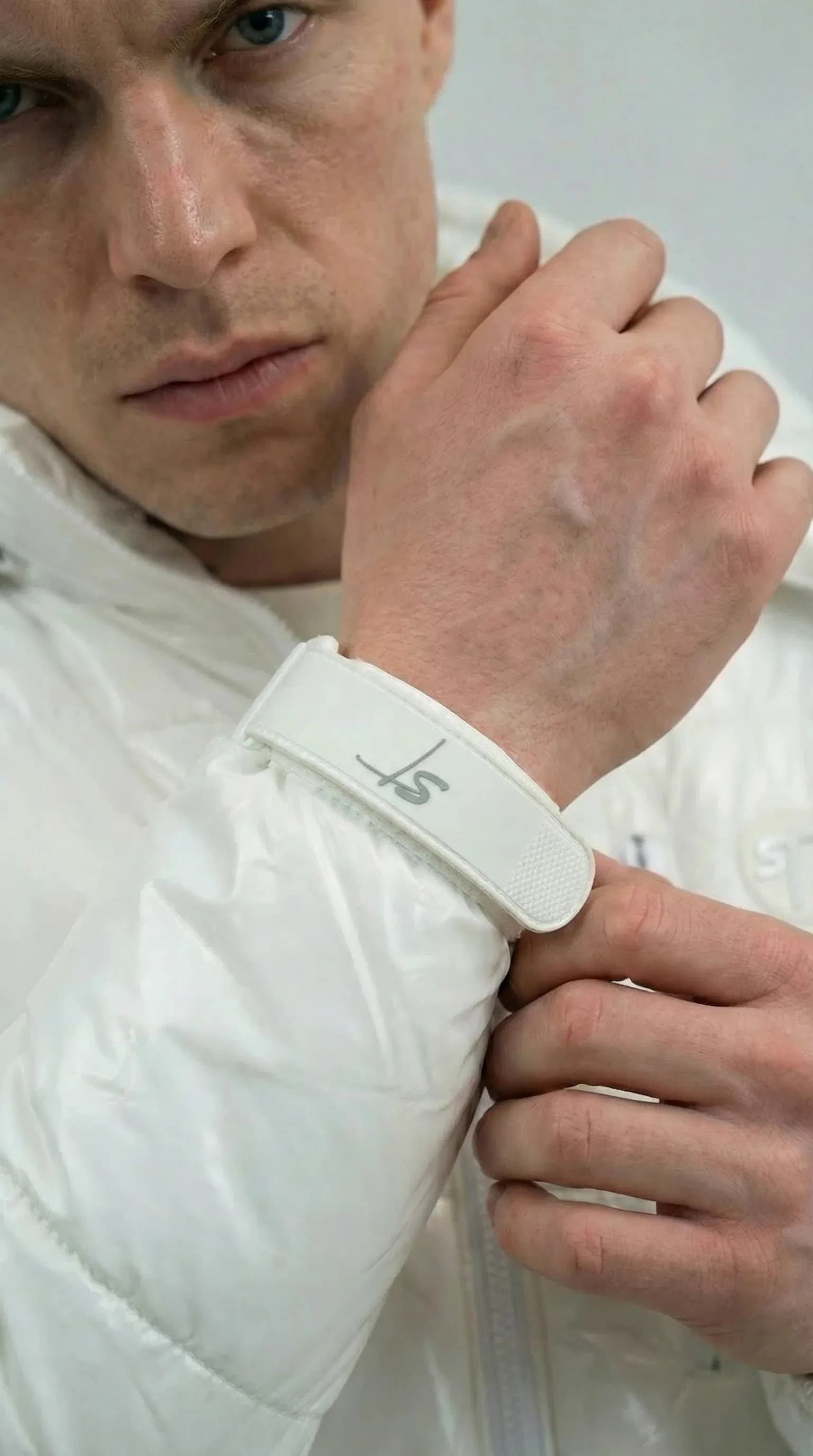 STSL® Puffer Jacket – White Gloss