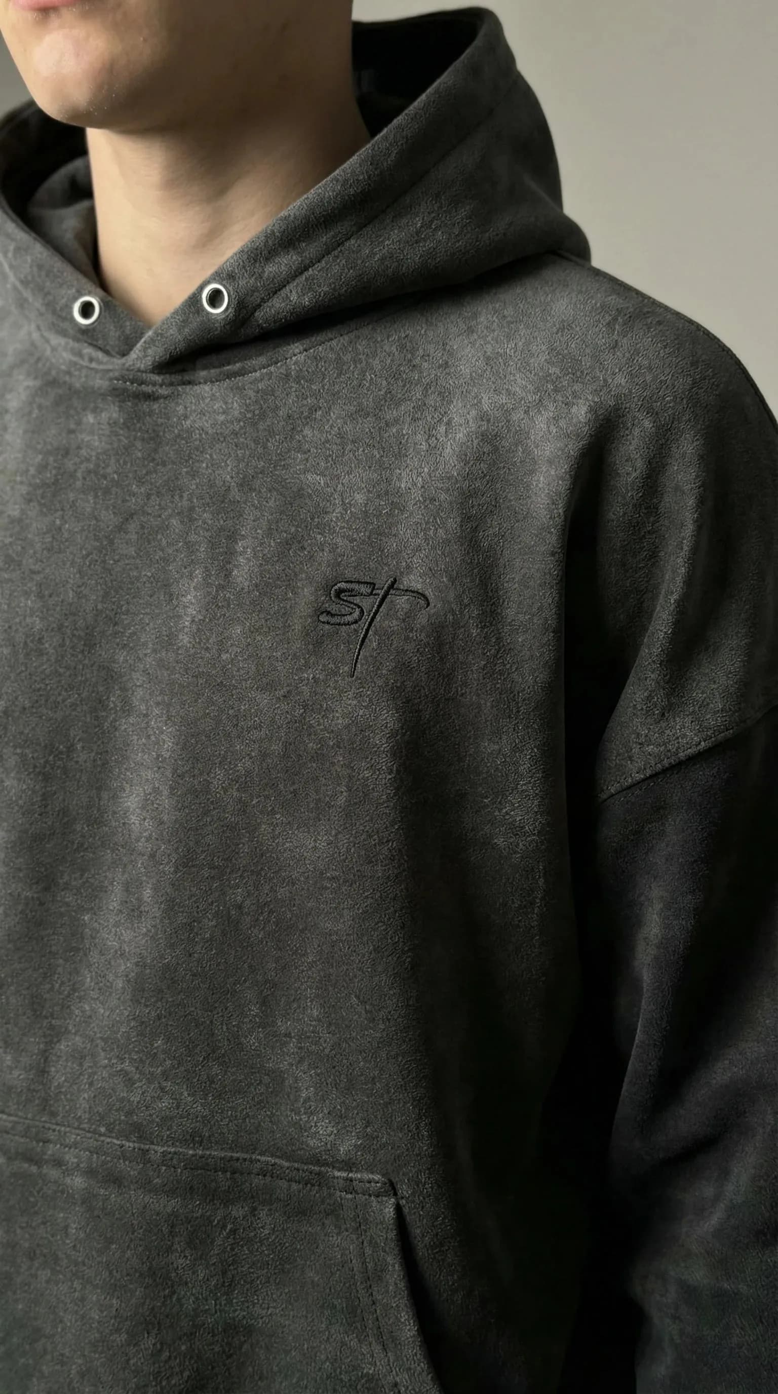 ST hoodie Fully Washed 350 GSM