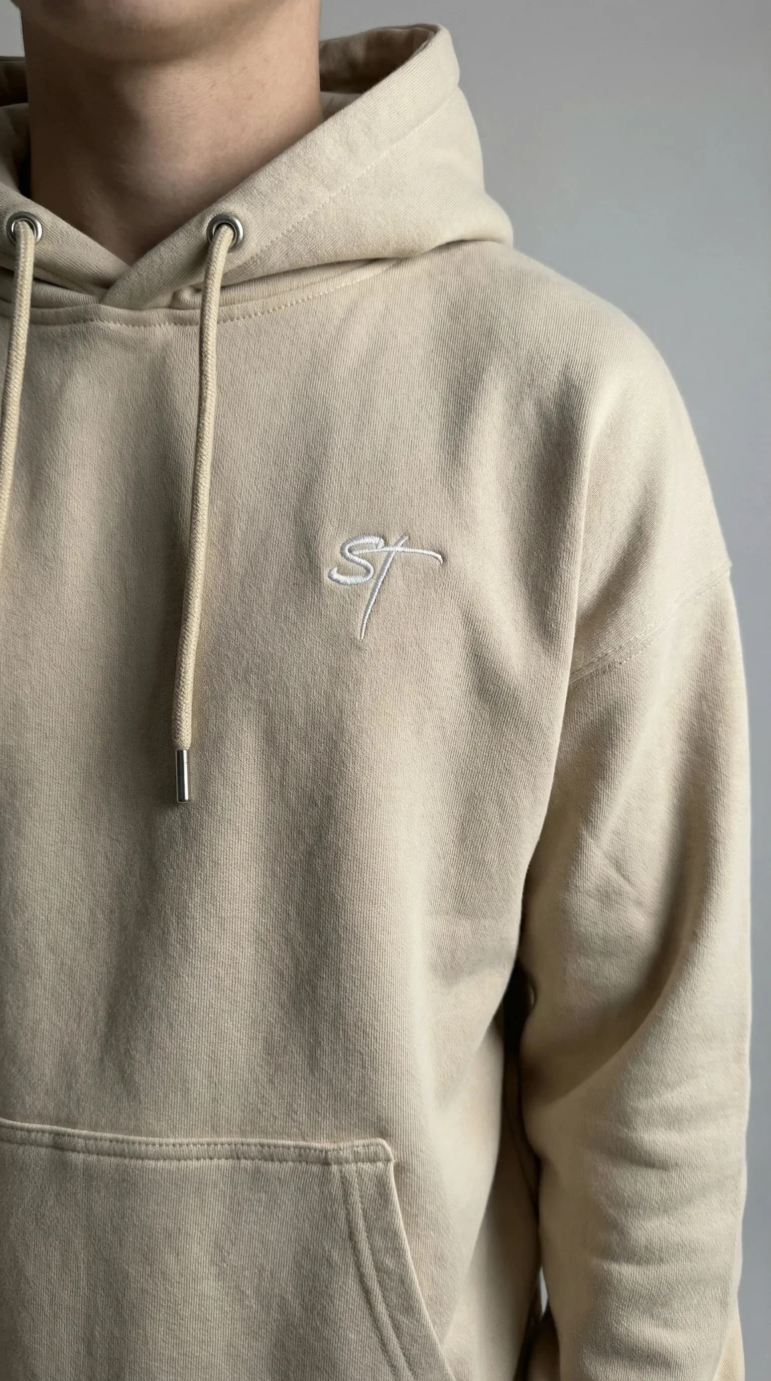 ST hoodie Sand 350 GSM
