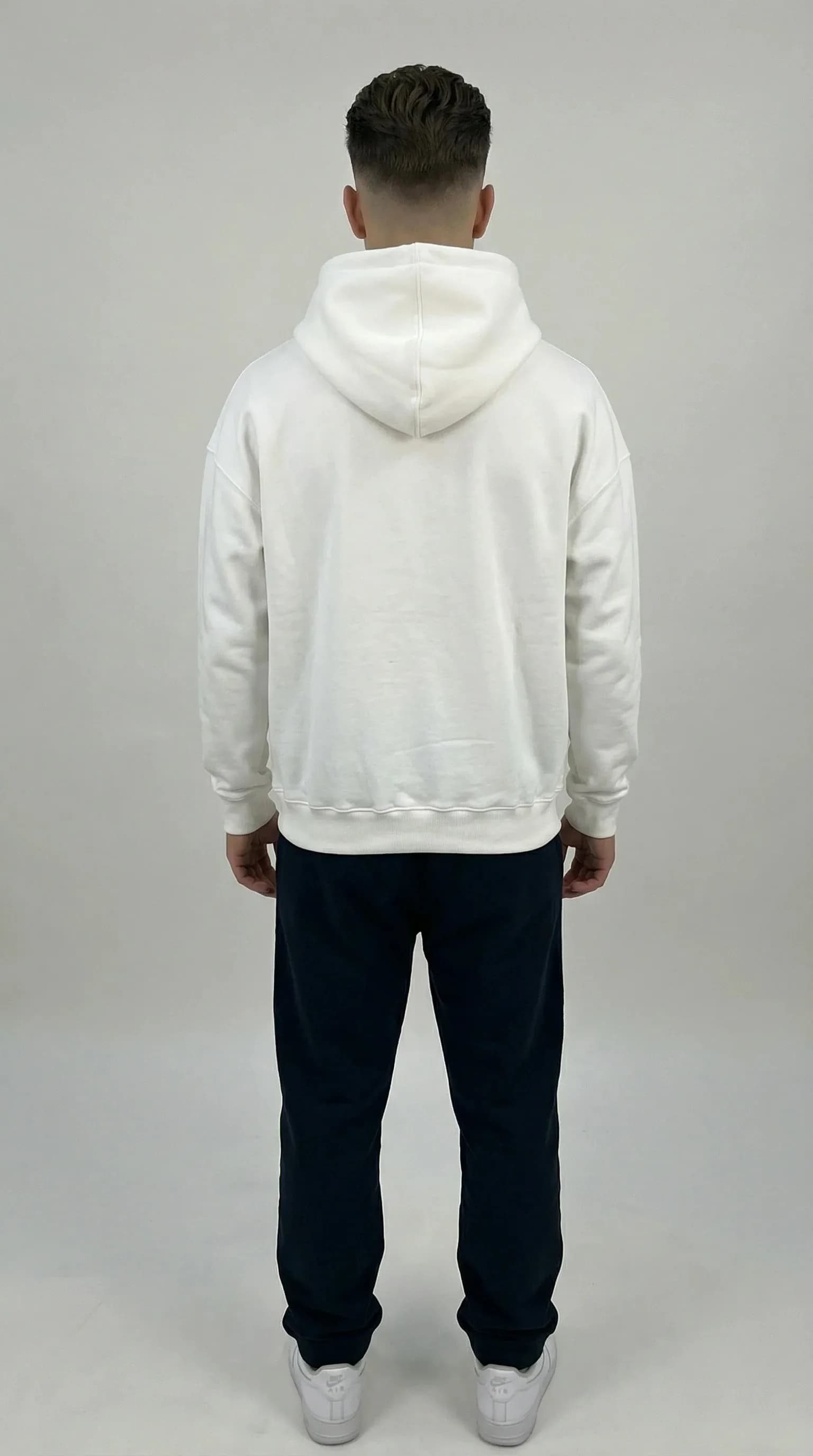 ST Hoodie white 350 gsm