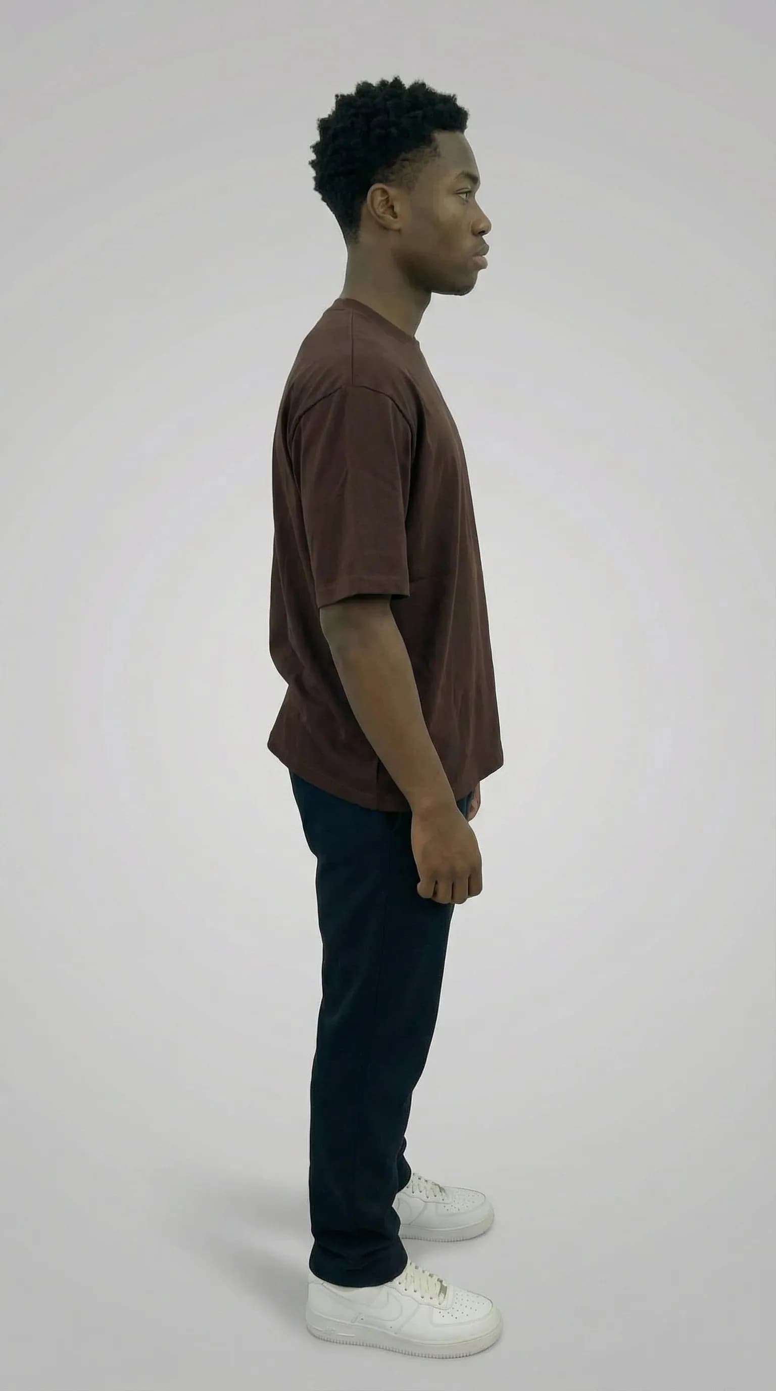 STSL® Essential Oversized T-Shirt – Dark Mocha