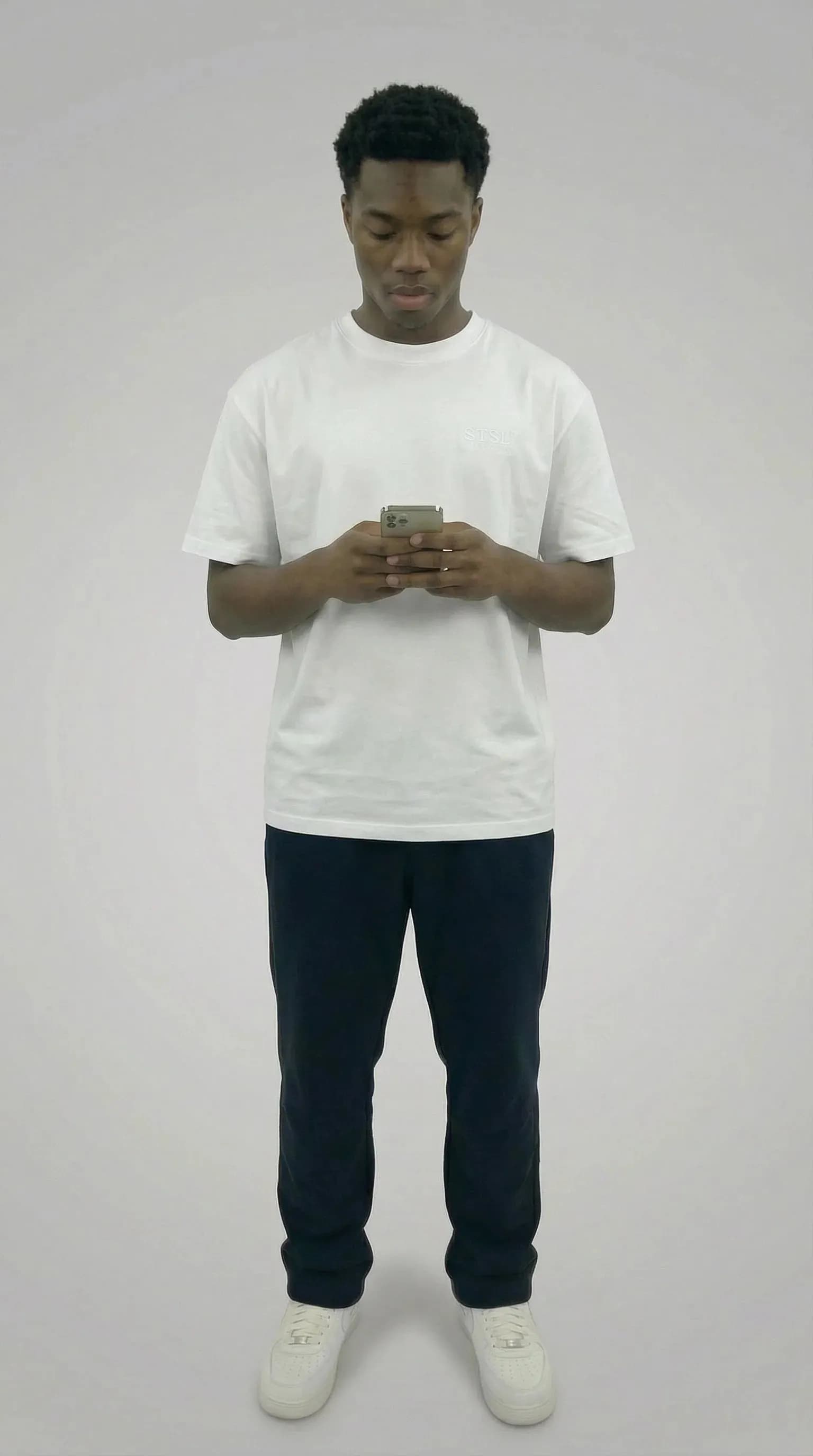 STSL® Essential Oversized T-Shirt – Pure White