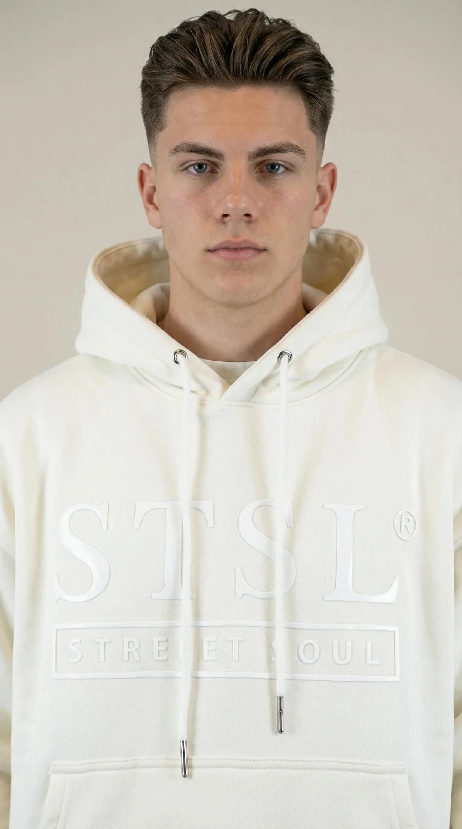 STSL® Hoodie "Soul Whiteout" (450 GSM)