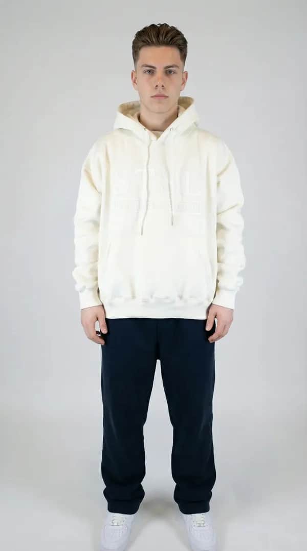 STSL® Hoodie "Soul Whiteout" (450 GSM)