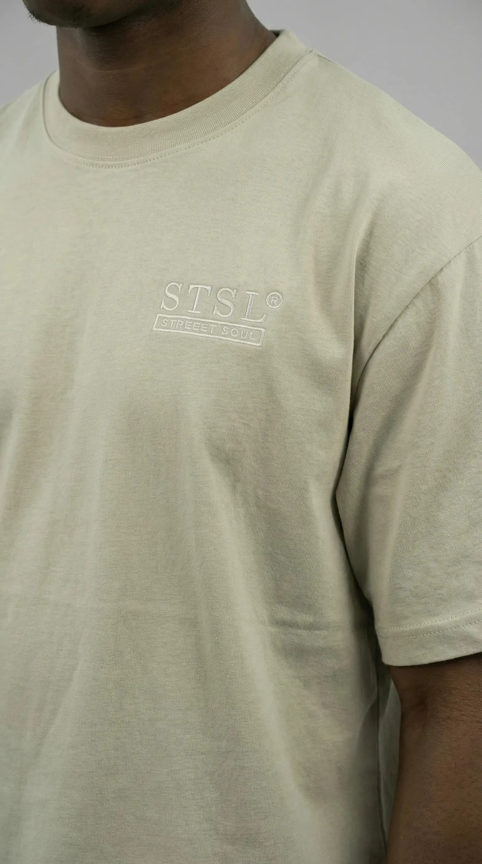 STSL® Oversized T-Shirt - Sand Beige