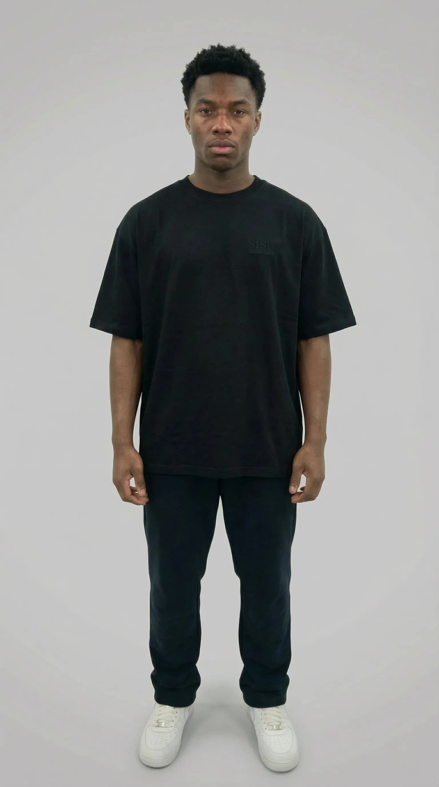STSL® Soul Collection Oversized T-Shirt – Black Vision