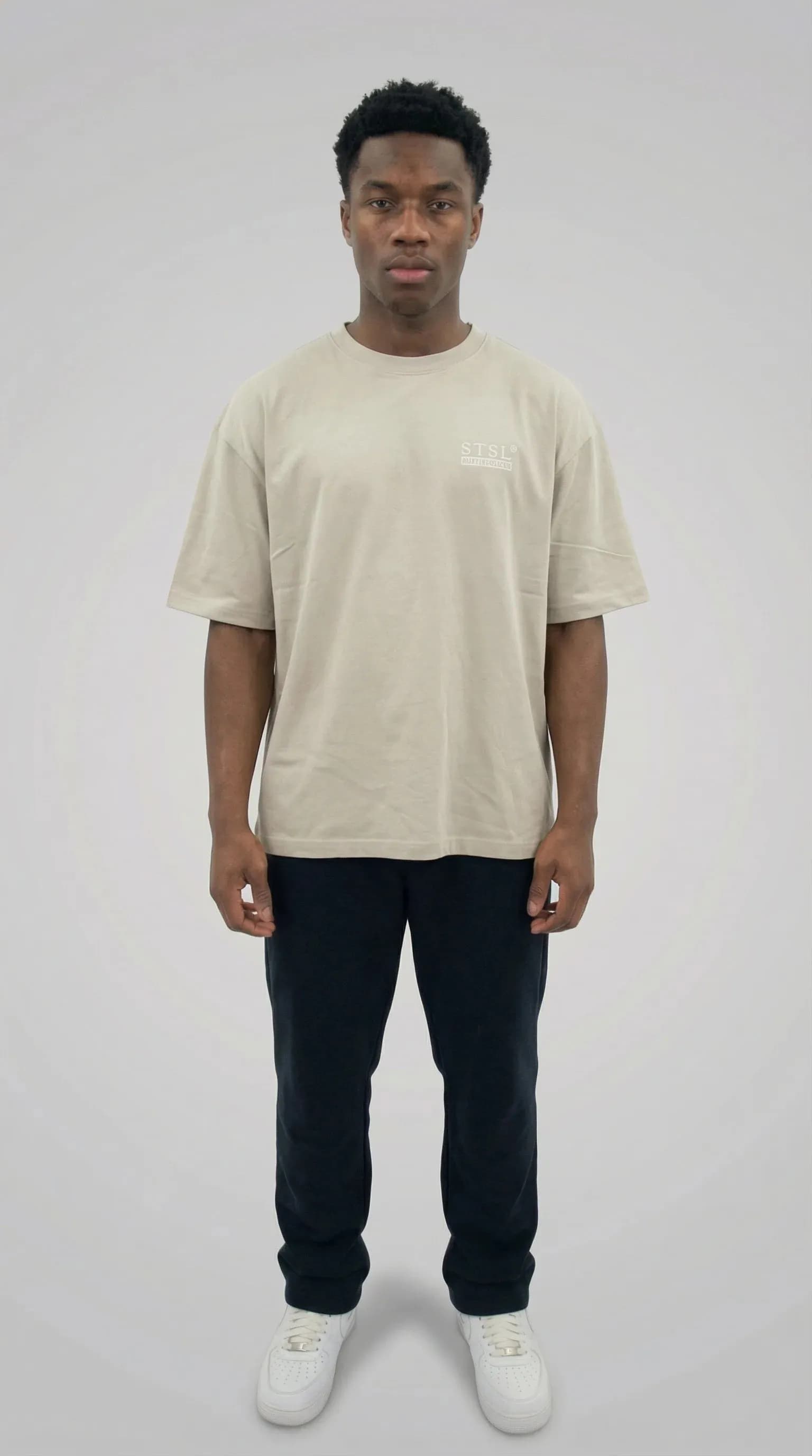 STSL® Soul Collection Oversized T-Shirt – Sand Shadow