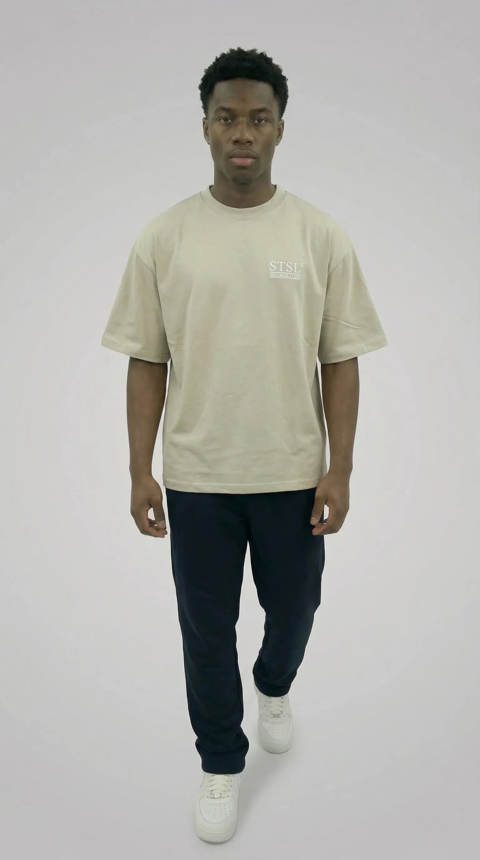 STSL® Soul Collection Oversized T-Shirt – Sand Shadow