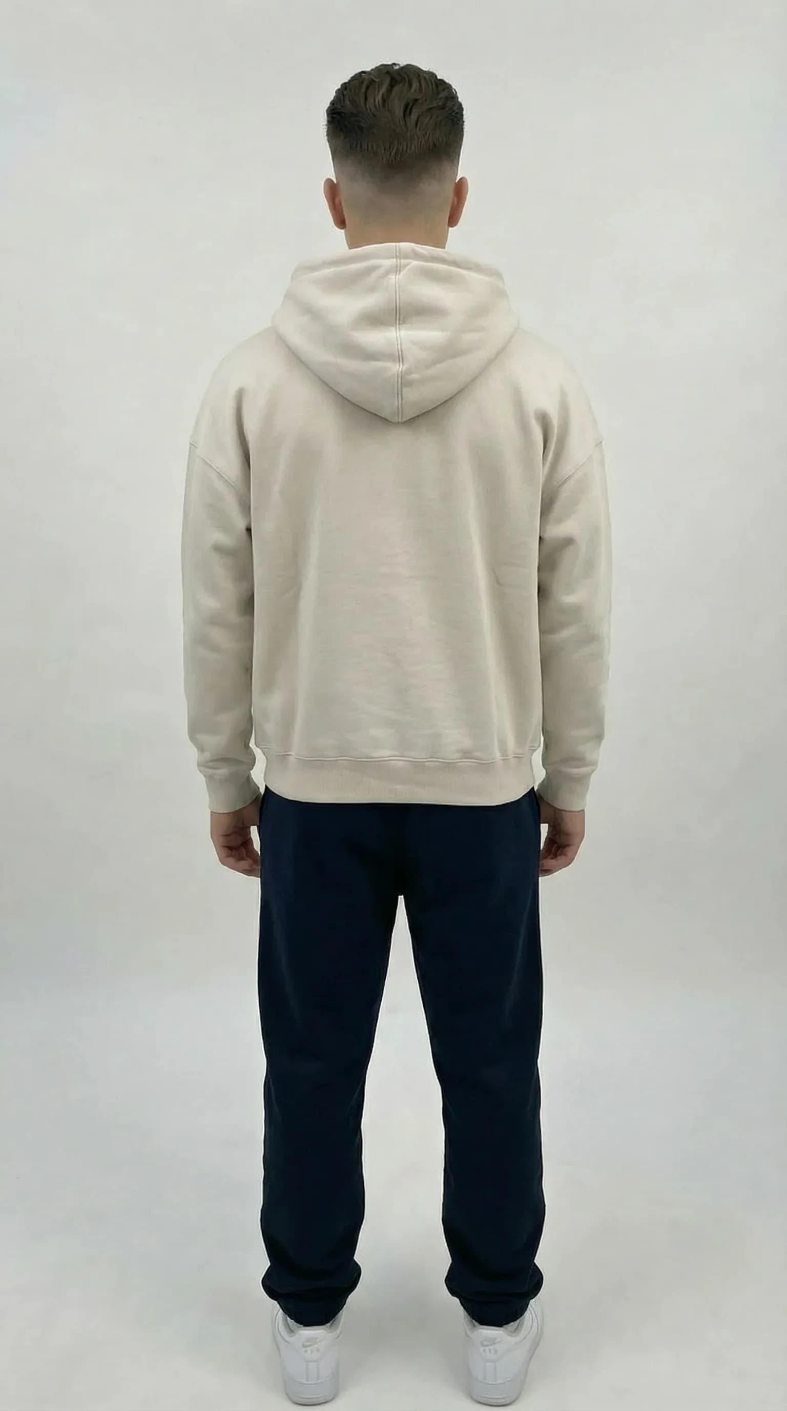 STSL Zip Hoodie – Sand Beige