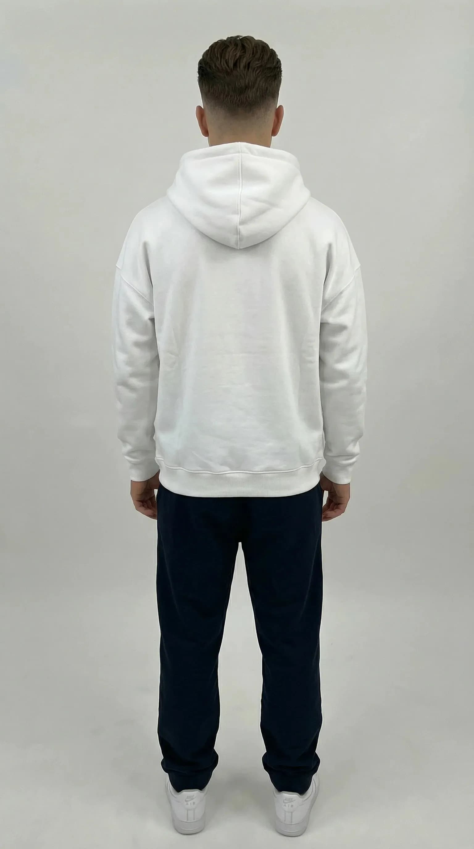 STSL Zip Hoodie – White